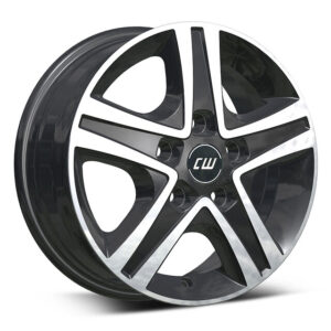 Leichtmetallfelge Borbet CWD 6x 16 Zoll passend für Fiat Ducato Heavymistral anthracite polished