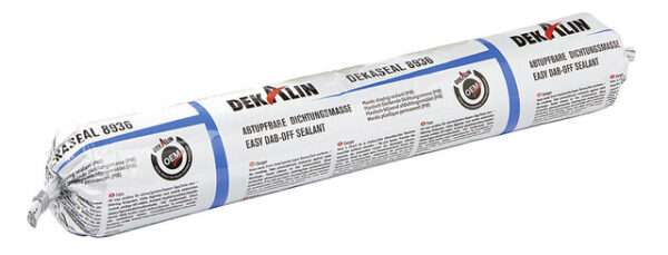 Dichtmasse DEKALIN Dekaseal 8936 Inhalt 0,56 l Farbe anthrazit im Schlauch- beutel
