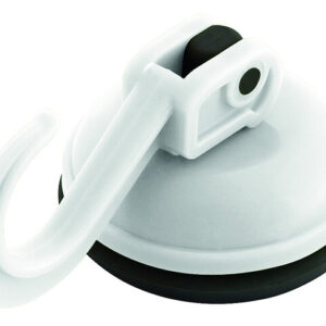 Haken Eurotrail mit Saugnapf 2er-Set Farbe anthrazit belastbar bis 2 kg