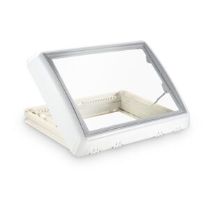 Dachfenster Dometic Midi Heki Style GD weiß Kurbel Dachausschnitt 70 x 50 mm ohne Zwangsbelüftung