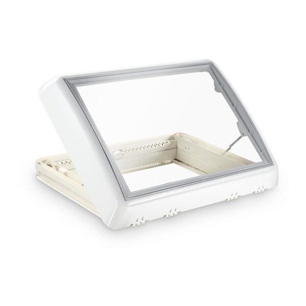 Dachfenster Dometic Midi Heki Style GD weiß Kurbel Dachausschnitt 70 x 50 mm ohne Zwangsbelüftung