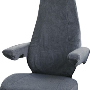 Sitzbezug Isri Sitz 1000 / 518 7/2002 - 6/2006 Velours 2-teilig Farbe anthrazit