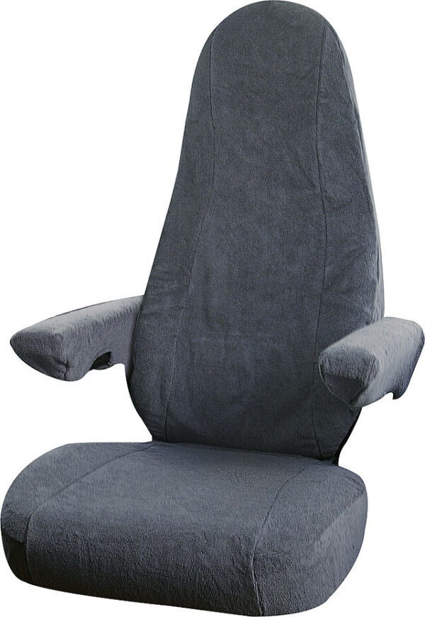 Sitzbezug Isri Sitz 1000 / 518 7/2002 - 6/2006 Velours 2-teilig Farbe anthrazit