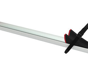 Fahrradschiene Fiamma Rail Premium S Länge 128 cm Farbe silber