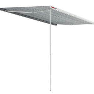 Dachmarkise Fiamma F80 S 320 x 250 cm Tuch Fb. royal grey Gehäuse Fb. titanium