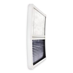 Fensterrollo DOMETIC CarPlissee S7P 913 x 422 mm Farbe RAL9001
