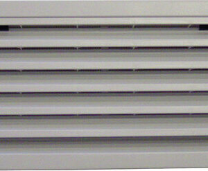 Lüftungsgitterset klein 483 x 186 mm Fb. weiß