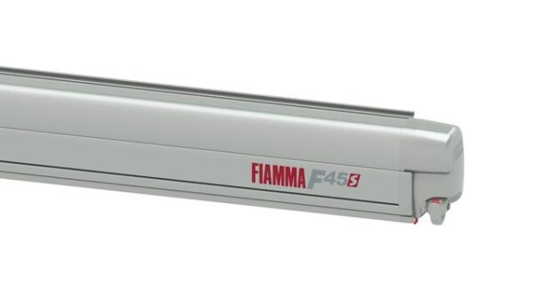 Wandmarkise Fiamma F45 S 450 x 250 cm Tuch Fb. royal blue Gehäuse Fb. titanium