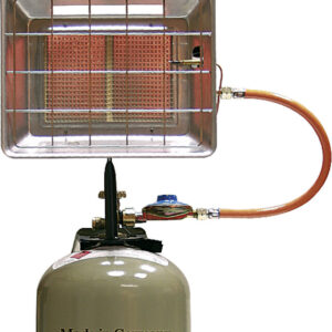Gasheizstrahler HPV Infrarot 50 mbar 2-4,3 kW mit Piezozündung