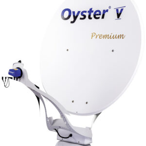 Satanlage automatisch Oyster 5 85 Twin LNB SKEW Premium inkl. Oyster Smart TV 22 Zoll