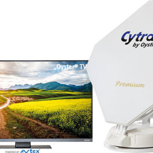 Satanlage automatisch Cytrac DX Twin Premium inkl. Oyster Smart TV 32 Zoll