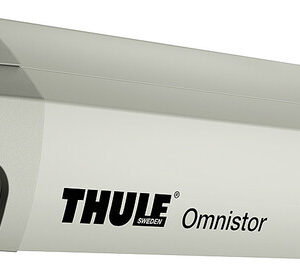 Dachmarkise Thule Omnistor 9200 450 x 300 cm Tuch Fb. mystic grey Gehäuse Fb. cremeweiß o. Motor