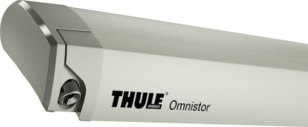 Dachmarkise Thule Omnistor 9200 450 x 300 cm Tuch Fb. mystic grey Gehäuse Fb. cremeweiß o. Motor