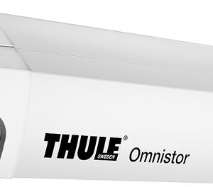 Dachmarkise Thule Omnistor 9200 500 x 300 cm Tuch Fb. saphir blau Gehäuse Fb. weiß ohne Motor