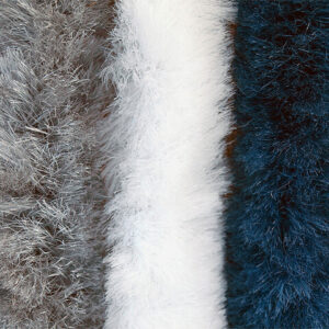 Türvorhang Arisol 56 x 205 cm Farbe grau / weiß / blau