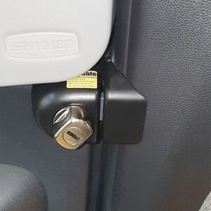 Riegelschloß HEOSafe passend für Mercedes Sprinter ab 2018 abschließbar