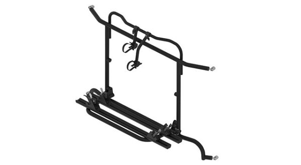 Fahrradträger EuroCarry passend für VW Crafter ab 2016, 4 Räder, Traglast 60 kg, schwarz