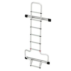 Heckleiter FIAMMA Deluxe DJH3 passend für Ducato, Farbe silber