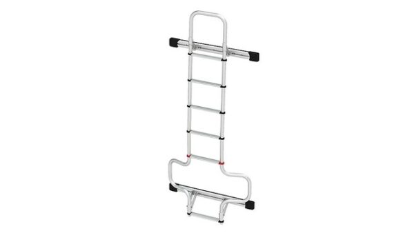Heckleiter FIAMMA Deluxe passend für Ducato ab 06/2006 Farbe silber