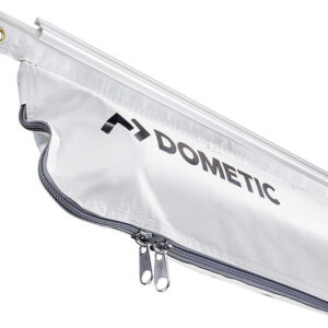 Taschenmarkise Dometic Revo Zip 350 x 250 cm Gehäuse silber Tuch grau