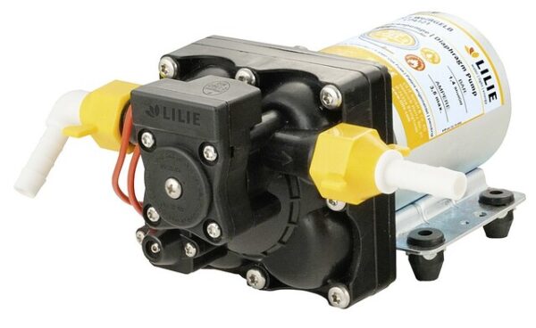 Druckwasserpumpe LILIE Soft Serie Trinkwassersystem WeißGELB 11,3 l 3,1 bar