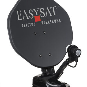 Satanlage EasySat CRYSTOP Version für Kastenwagen Astra 19,2 Grad Ost Farbe schwarz