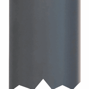 Rohr 40 mm x 50 cm beidseitig mit 0-Ringen Rohrstecksystem GrauGELB