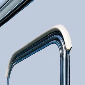 Mini-Regenrinne Fiamma Drip Stop für Türen 75 cm Farbe weiß