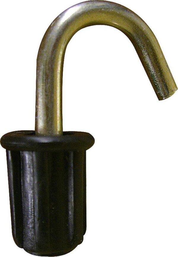 Haken Heusser products mit Kunststoffteil Durchm. 22 mm Inhalt 5 Stück