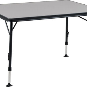 Leichter Tisch Crespo 130 x 85 x 4 cm Farbe dunkelgrau