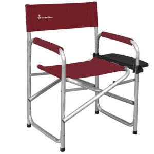 Regiestuhl Isabella mit Seitenablage Farbe rot