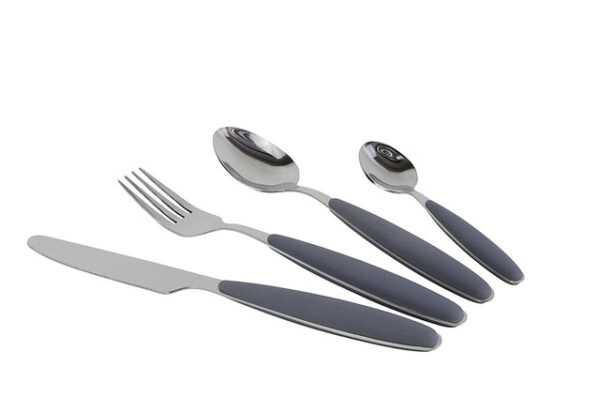 Besteckset gimex Edelstahl 16-tlg. Farbe schwarz