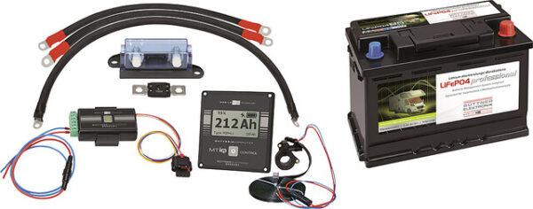 Batterie - Power - Unit III BUETTNER ELEKTRONIK mit MTLI0120 und Batterie- Computer Control