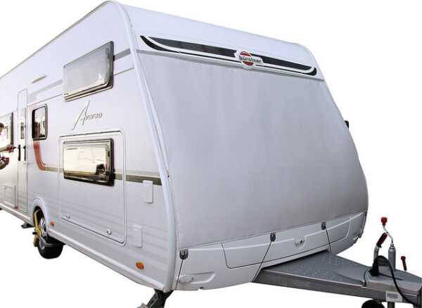 Thermoschutzplane HINDERMANN für Wohnwagen-Bug 220 x 150 cm