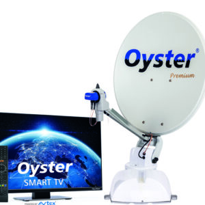 Satanlage automatisch Oyster 65 Single LNB Premium inkl. Oyster Smart TV 22 Zoll