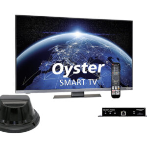 Satanlage automatisch Oyster 65 Single LNB SKEW Premium inkl. Oyster Smart TV 22 Zoll