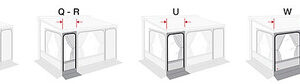 Vorzelt FIAMMA Privacy Room XXL 300 Caravan u. Reisemobile - F80 L 281 - 310 cm