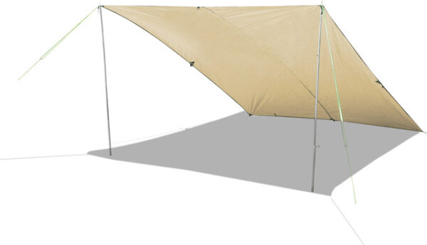 Sonnensegel BRUNNER Sunny UV Tarp 3 x 3 m