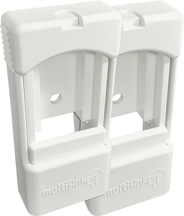 Clip-Set multiAnker 2er Farbe grau