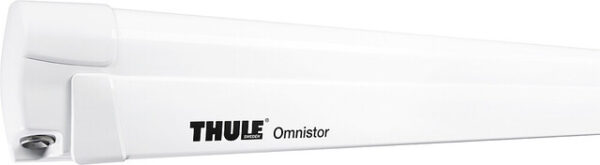 Wandmarkise THULE Omnistor 8000 600 x 275 cm Tuch Fb. mystic grey Gehäuse Fb. silber, mit Motor