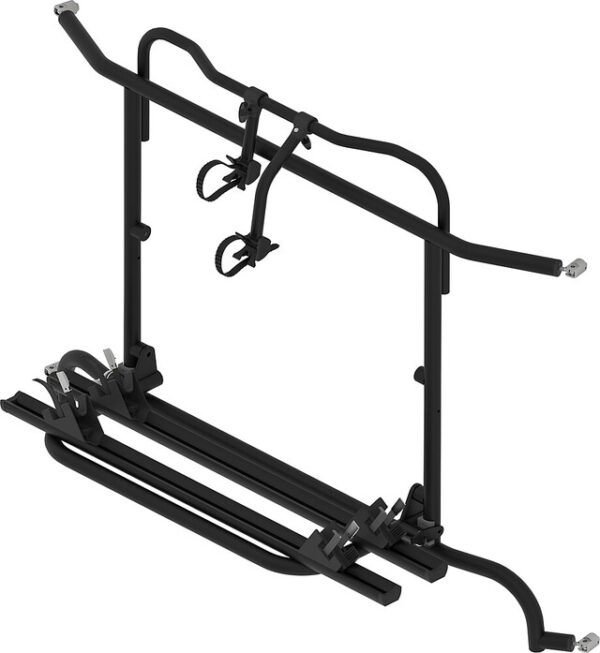 Fahrradträger EuroCarry passen d für Renault Master ab 2010, 2 Räder, Traglast 60 kg, Farbe schwarz