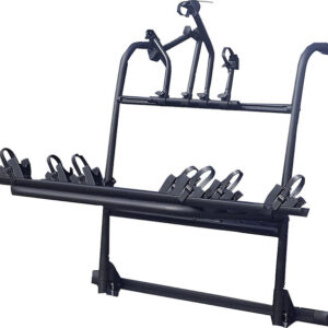 Universalträger Euro Carry Adventure Rack Grundrahme + Aufleger, passend f. VW T6 4 Räder Traglast 60 kg schwarz