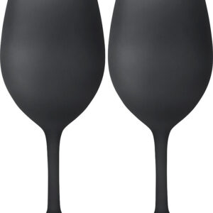 Weinglas PC BRUNNER 2er-Set Fb. blacksatin 600 ml