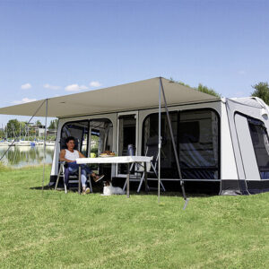 Sonnendach WIGO Rolli SUNROOF 13 645 x 200 / 240 cm Farbe grau