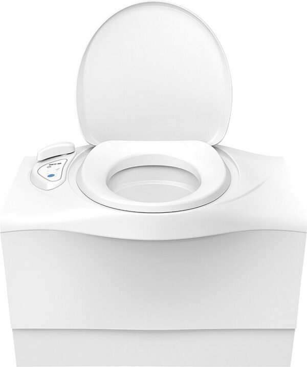 Cassettentoilette Thetford C402-X links ohne Türe Farbe weiß