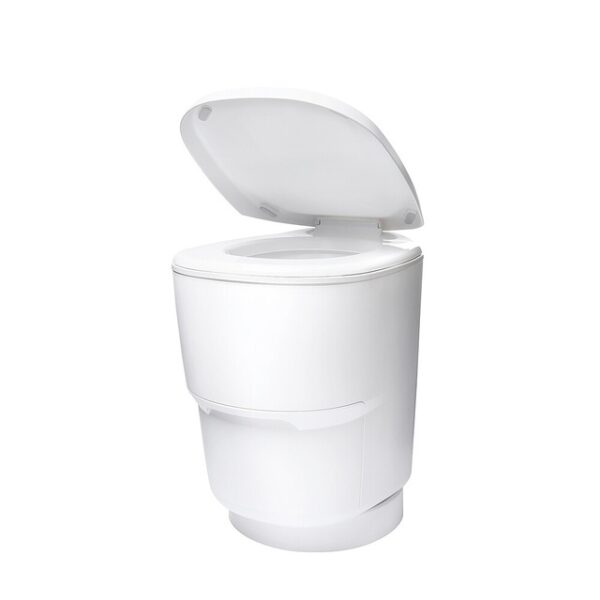 Toilette clesana C1 mit L-Adapter Farbe weiß