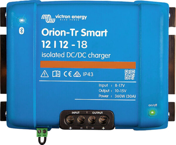 Ladeconverter Victron DC/DC Orion-Tr Smart 12 / 12 - 18 A, 220 W Isolated
