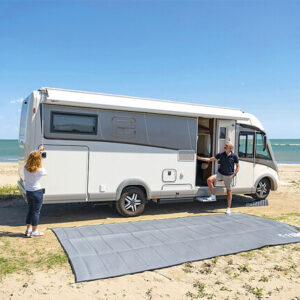 Dachmarkise FIAMMA F80 L 500 x 275 cm Tuch Fb. royal grey Gehäuse Fb. deep black