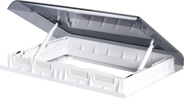 Dachhaube MAXXAIR Skymaxx Plus LX  mit LED 70 x 50 cm für Dachstärke 42 - 60 mm