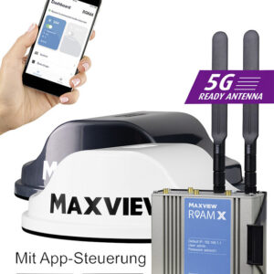 Antenne und Router MAXVIEW Roam X Farbe weiß